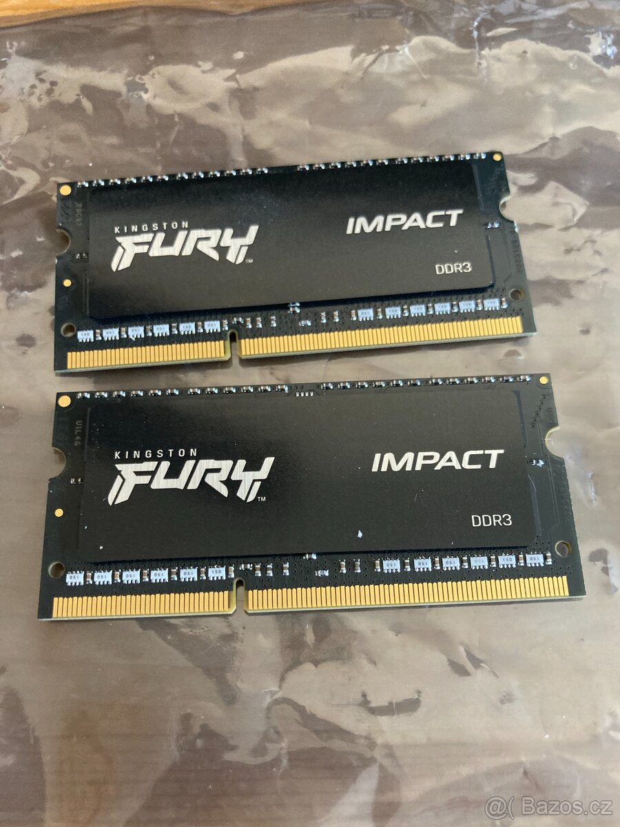 Kingston Fury RAM 16GB DDR3L 1866 CL11 (2x8GB kit) - 3