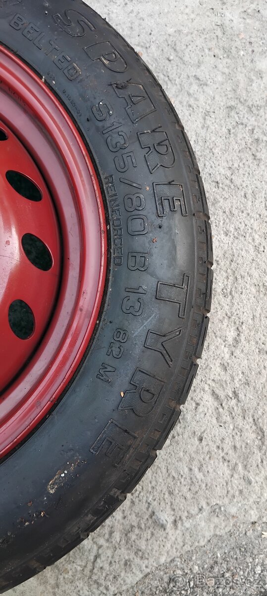 Rezerva, dojezdové kolo Fiat Panda r.v 2003 - 2012 - 3