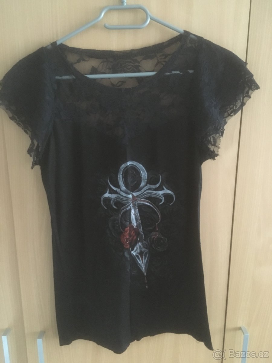 Dámské metalové triko - 3