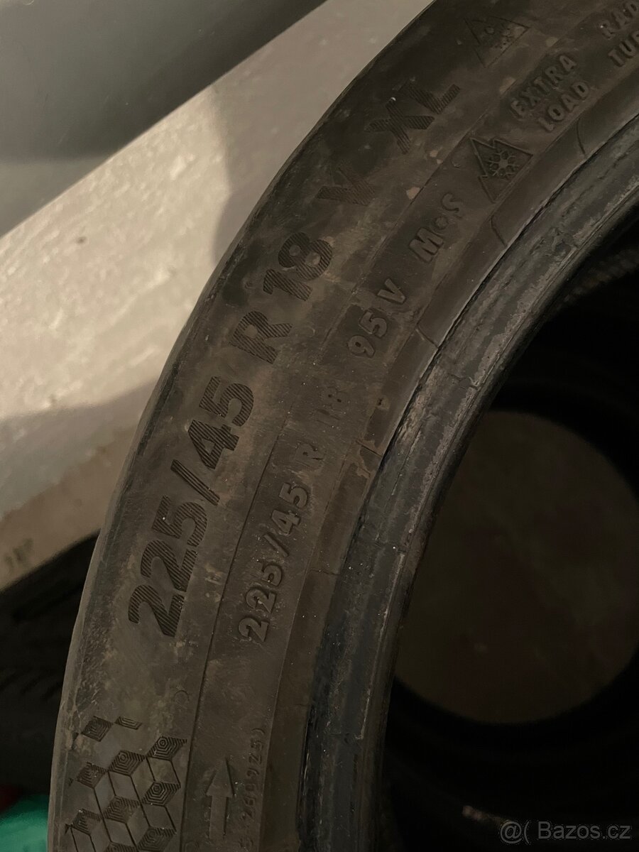 Prodám zimní pneumatiky 225/45 R18 (sada 4 ks) - 3