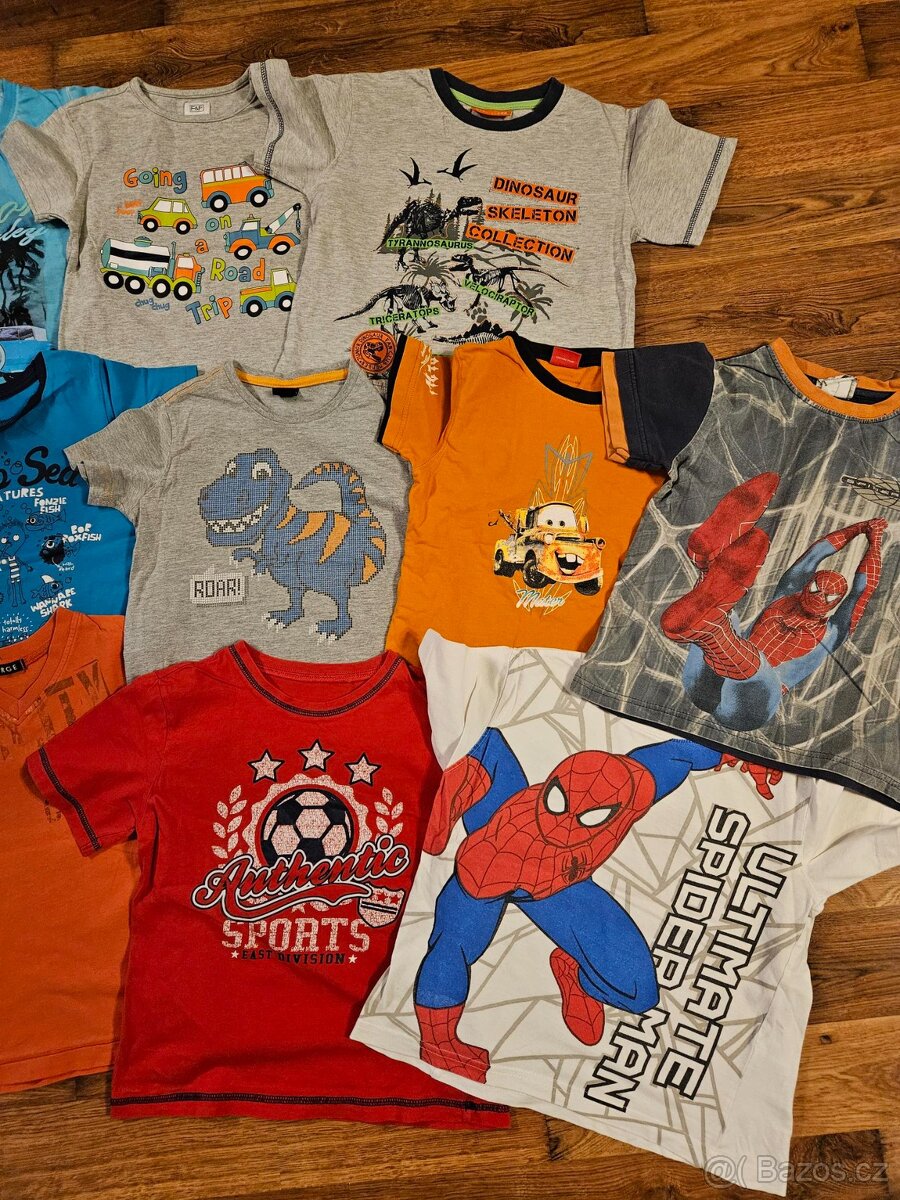 Trička 4-6 let, 13 ks - 3