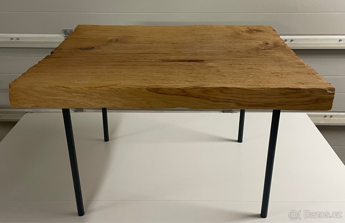 Stolek z masivu Dub - 3