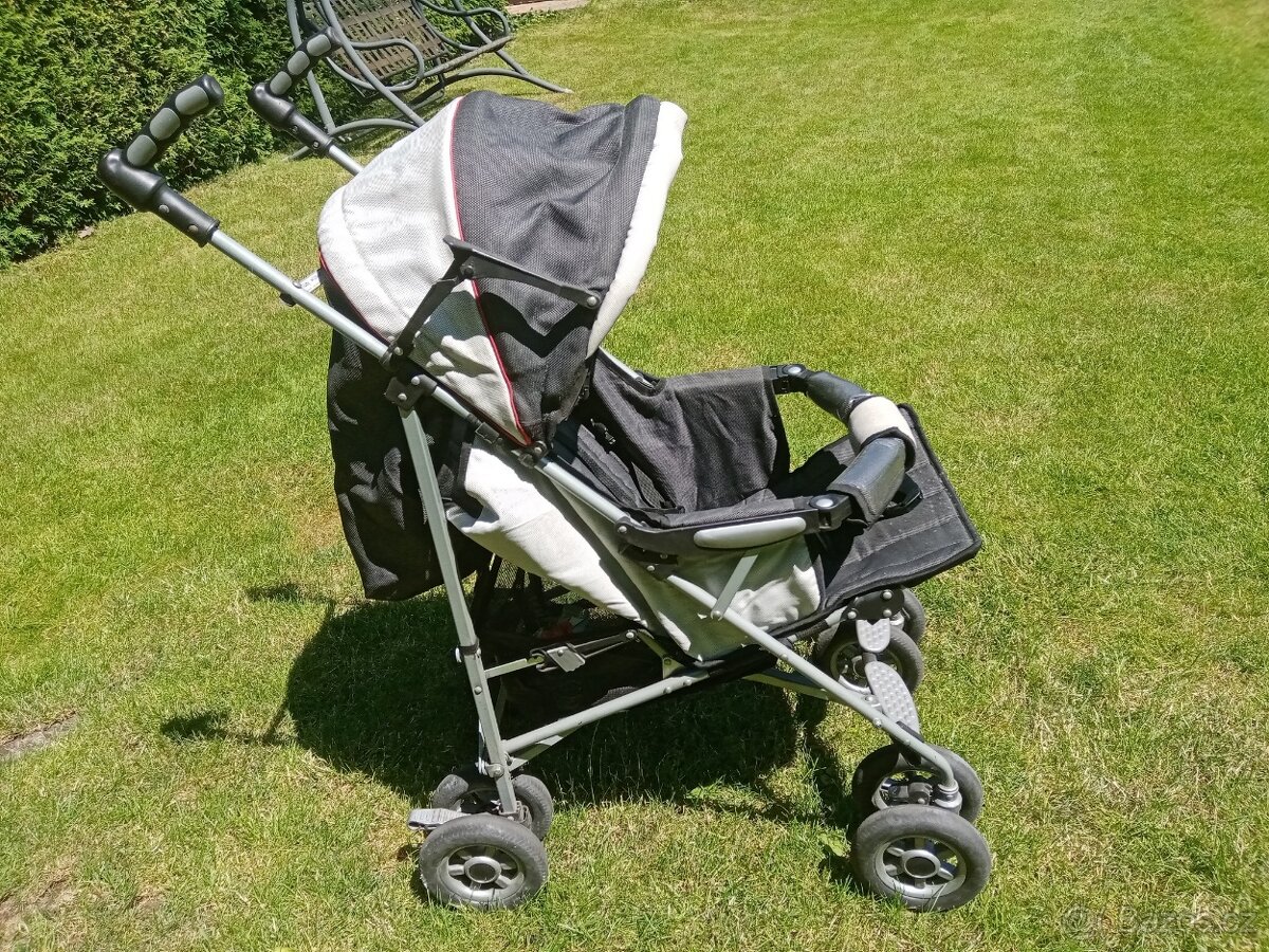 Golfáč-letní / skládací , černošedý - 3