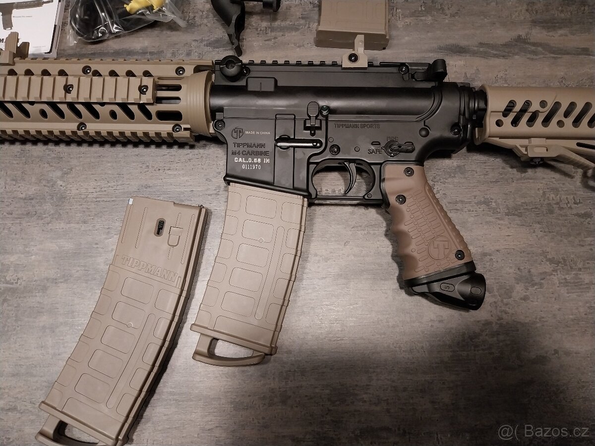 NOVÝ-> Tippmann TMC 68 M4 Carbine Tan - C2 - 3