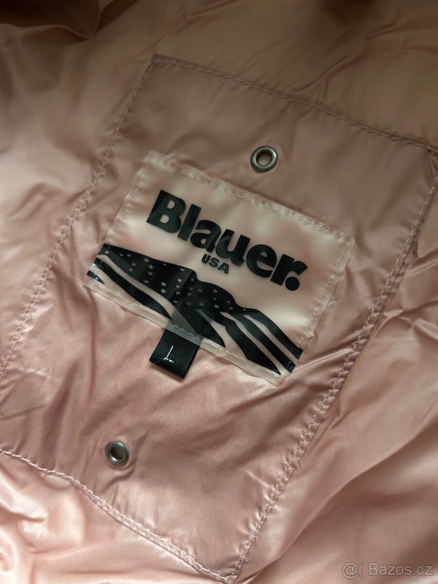 Blauer zimní bunda / kabát - 3