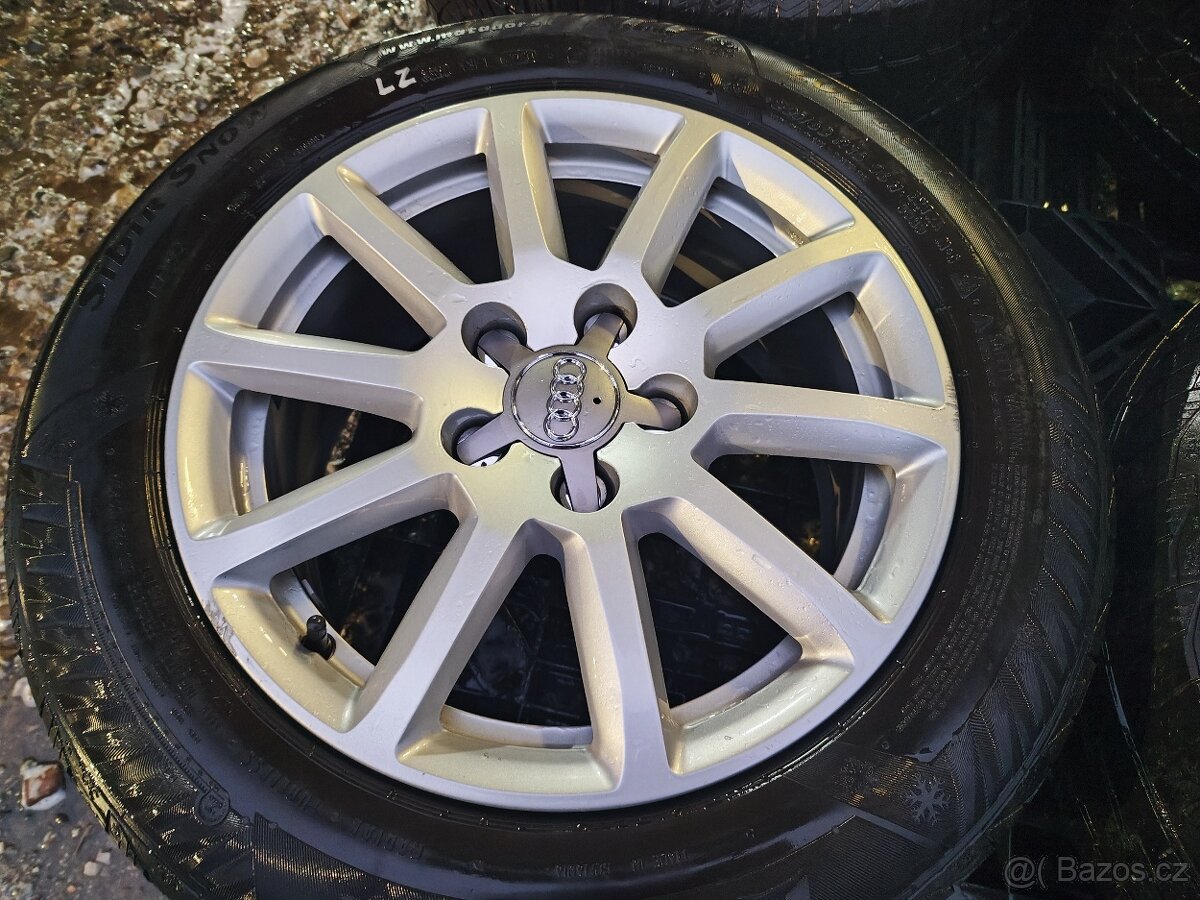 Alu sada =5x112 =orig. AUDI= s pneu= 205/60 R16 - 3