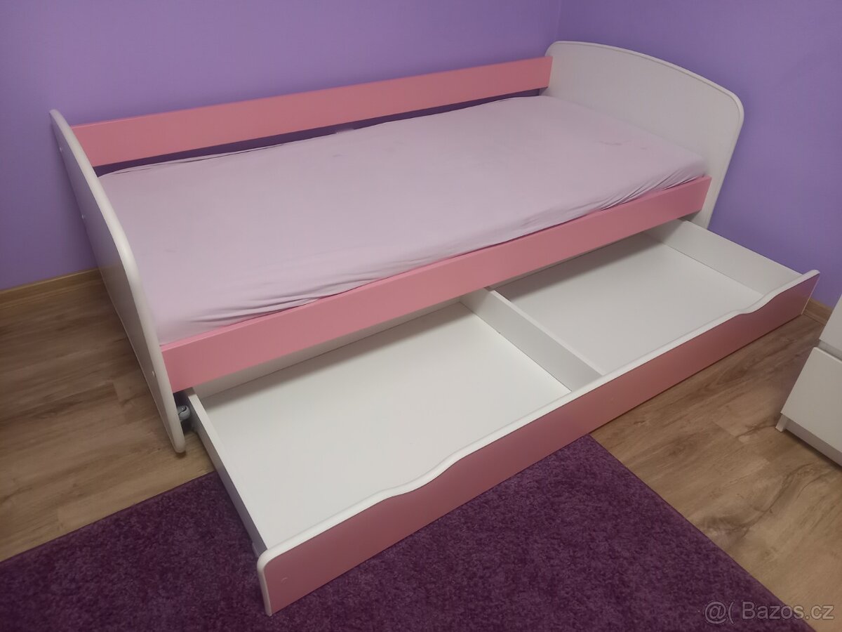 Dětská postel 180x80 s úložným prostorem - 3