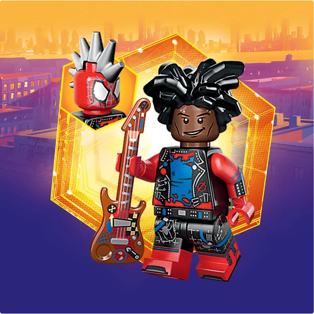 LEGO 71050–2 Minifigurka Spider-Man: Hobie Brown/Spider-Punk - 3