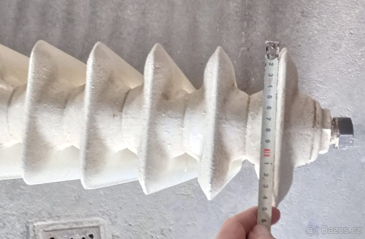 Litinové radiátory 600 mm, 1700 W + 1900 W - 3