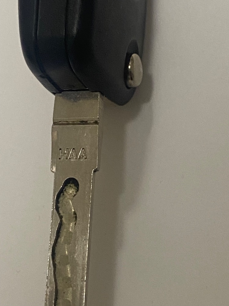 Klíč Autoklíč Audi A3, A4, A6, TT - 3