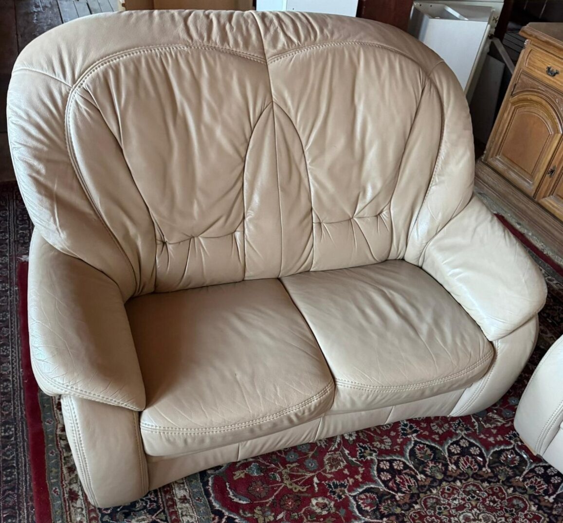 Kožená sedací souprava 2+2,5988 - 3