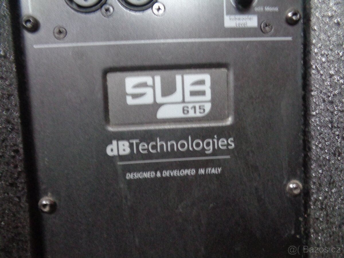Subwofer aktivní db technologies 615 - 3