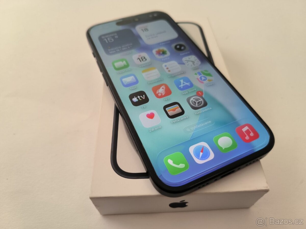 apple iphone 15 Plus 256gb Midnight / Batéria 100% - 3