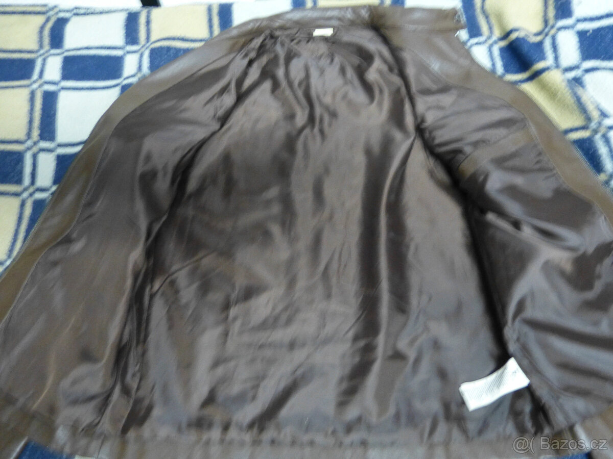 Pánská koženková bunda - 3