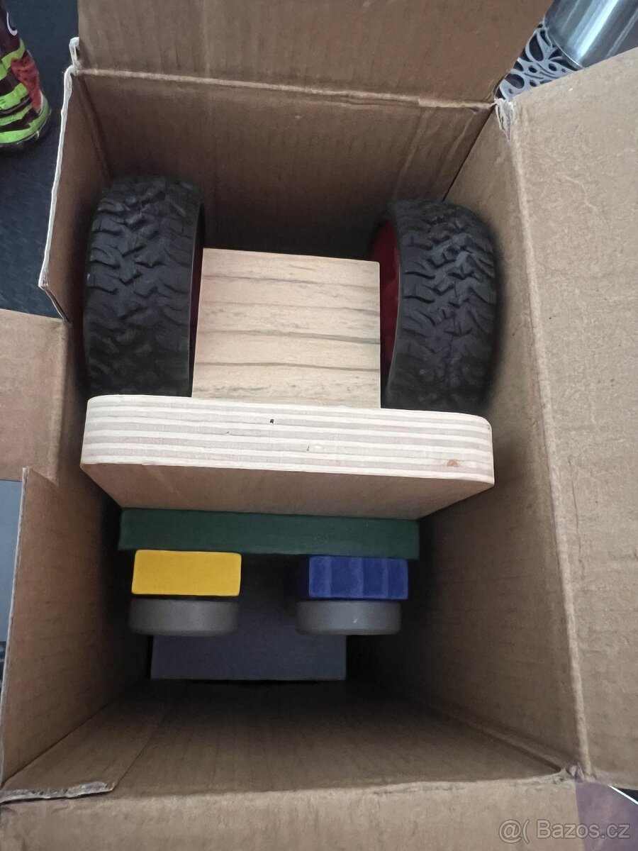Dřevěná skládačka Auto - 3