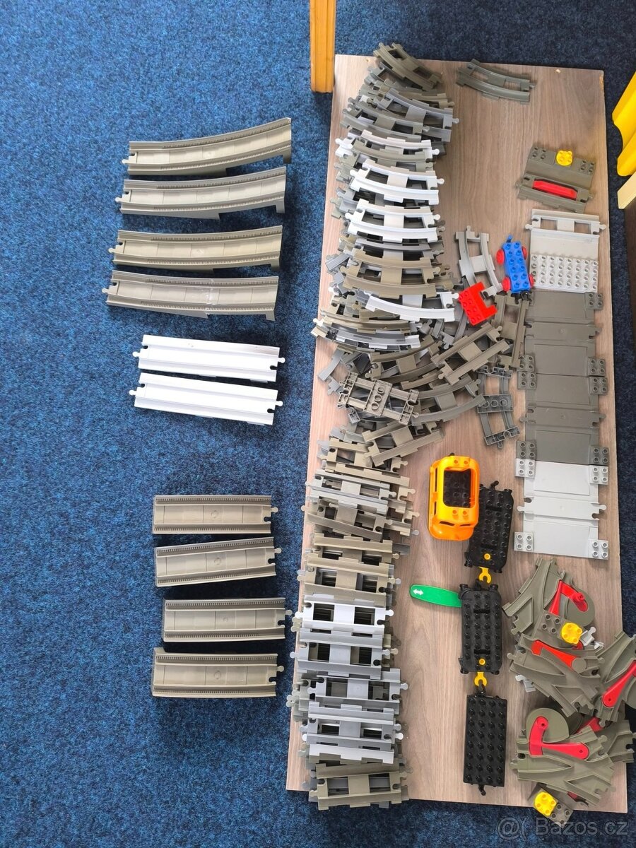 Lego Buplo kostky a vláčky koleje - 3