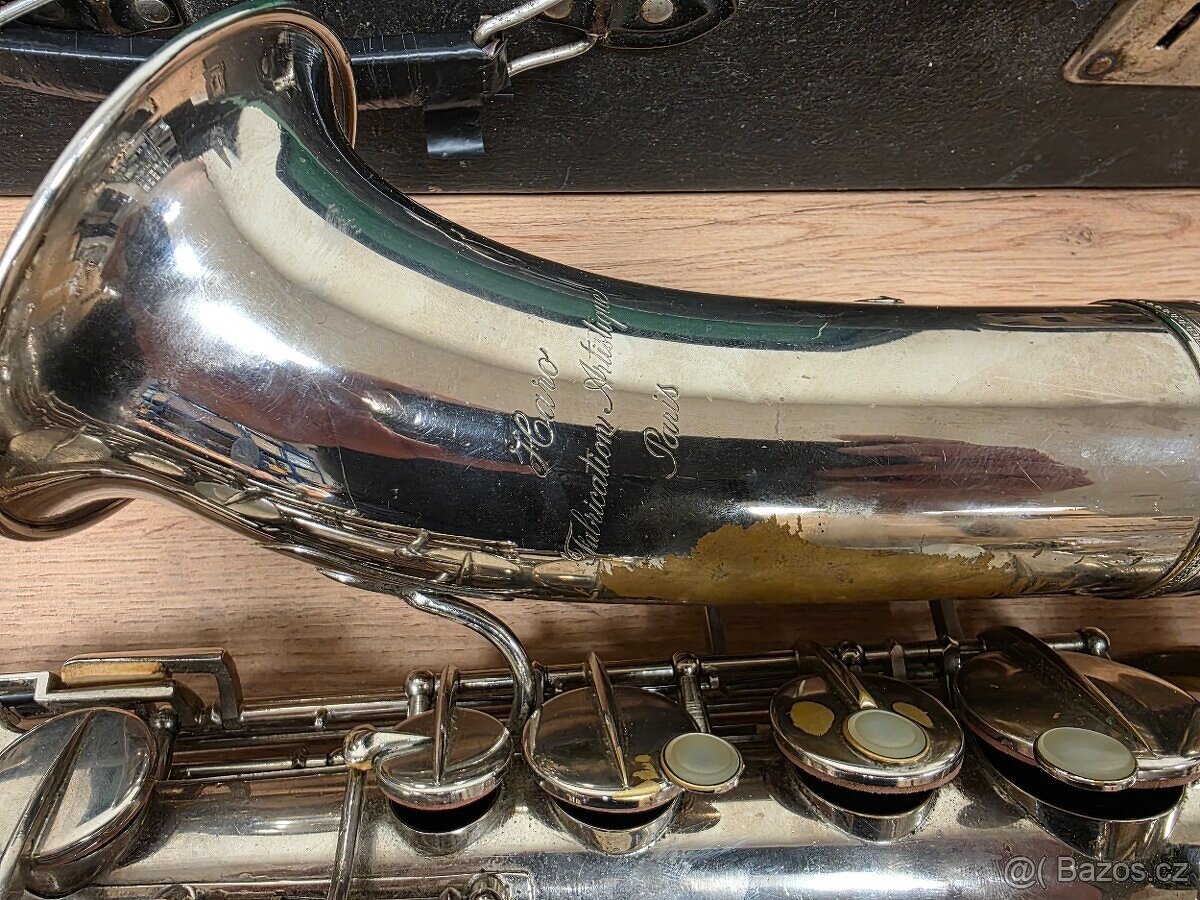 Saxofon Haro Fabrication Artique Paris - 3