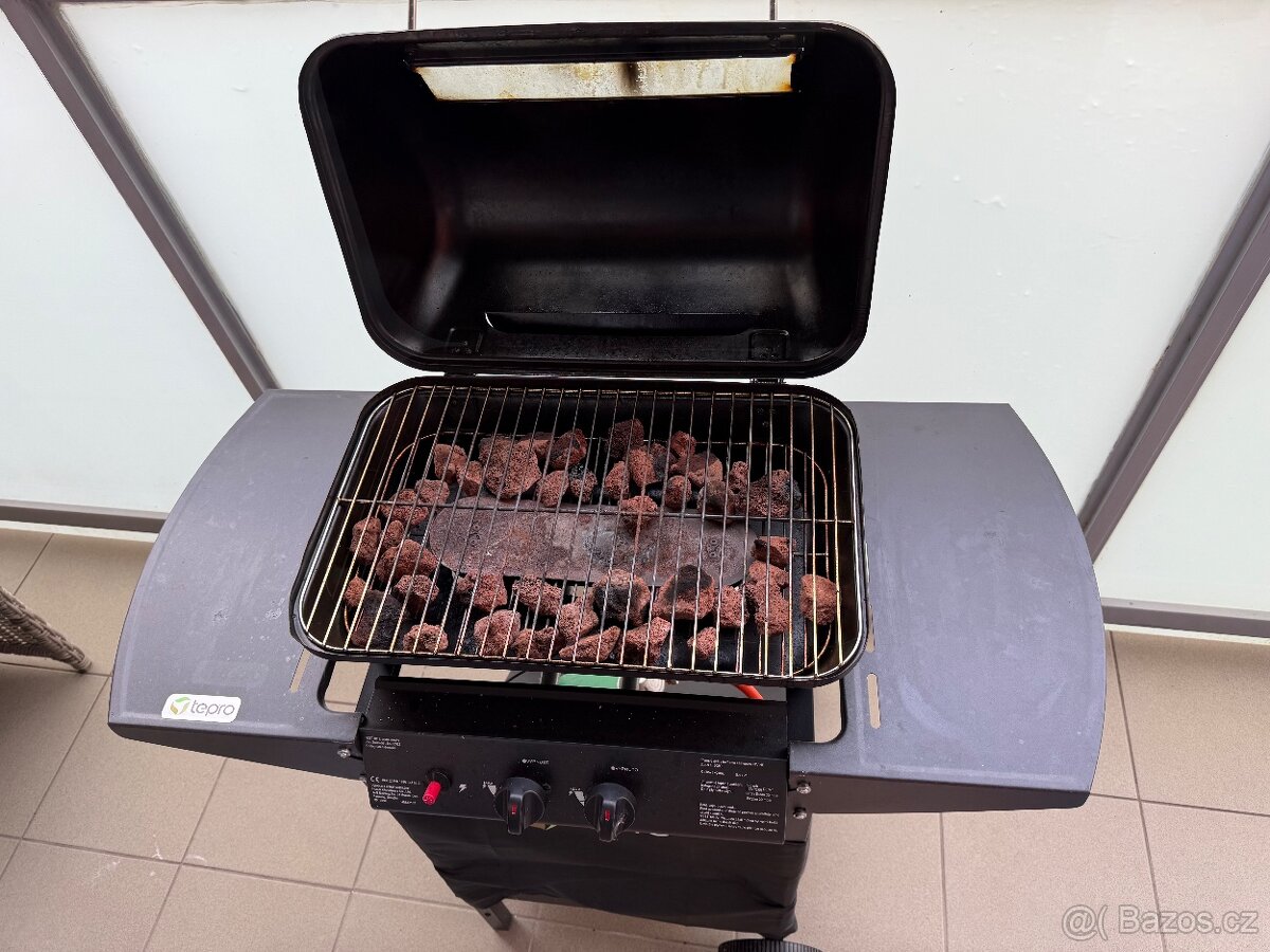 Plynový gril s lávovými kameny (Tepro Irvine, 5,4 KW) - 3