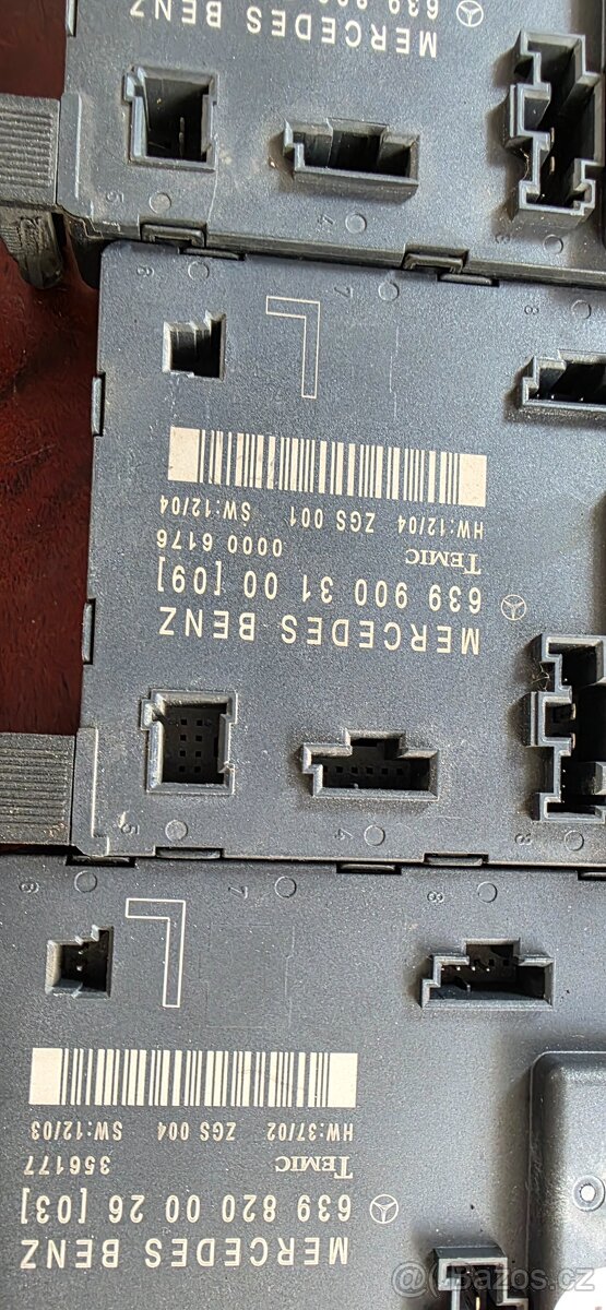 Mercedes-Benz Vito, Viano W 639: jednotky předních dveří - 3