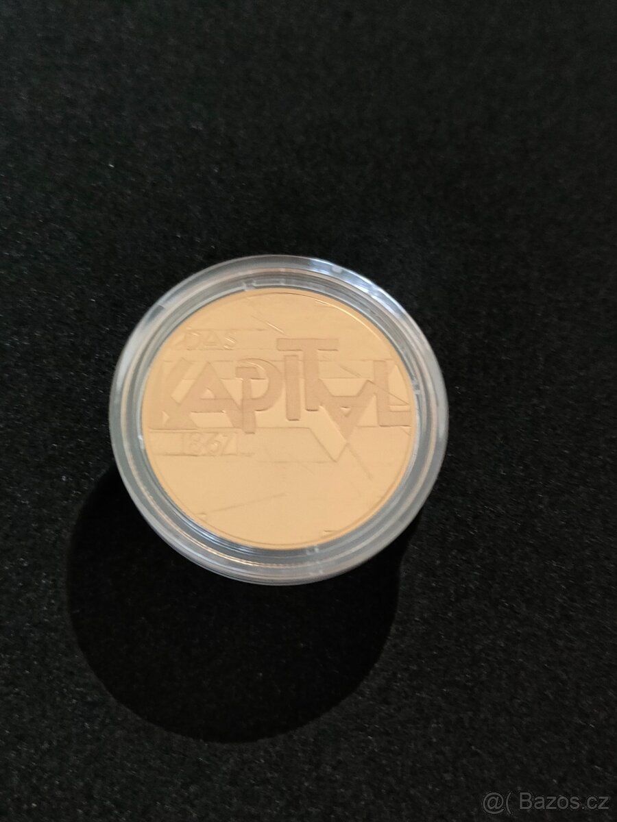 Zlatý dukát Karl Marx - 3