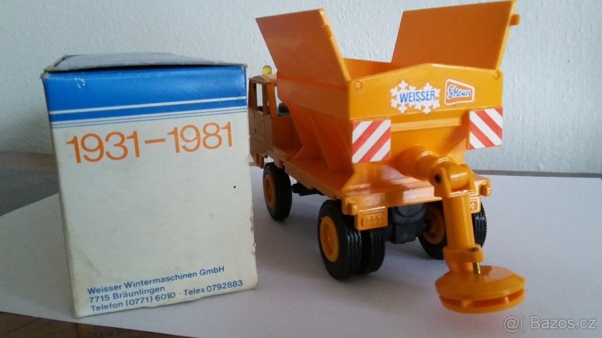 Starý model sypače Faun od GAMA Western Germany 1981 - 3