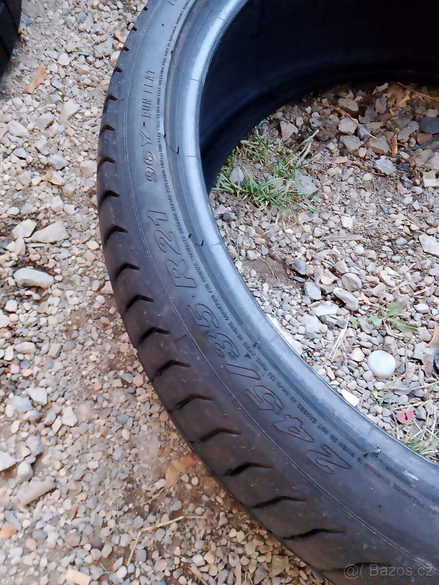 245/35/21 96y Pirelli - letní pneu 2ks RunFlat - 3