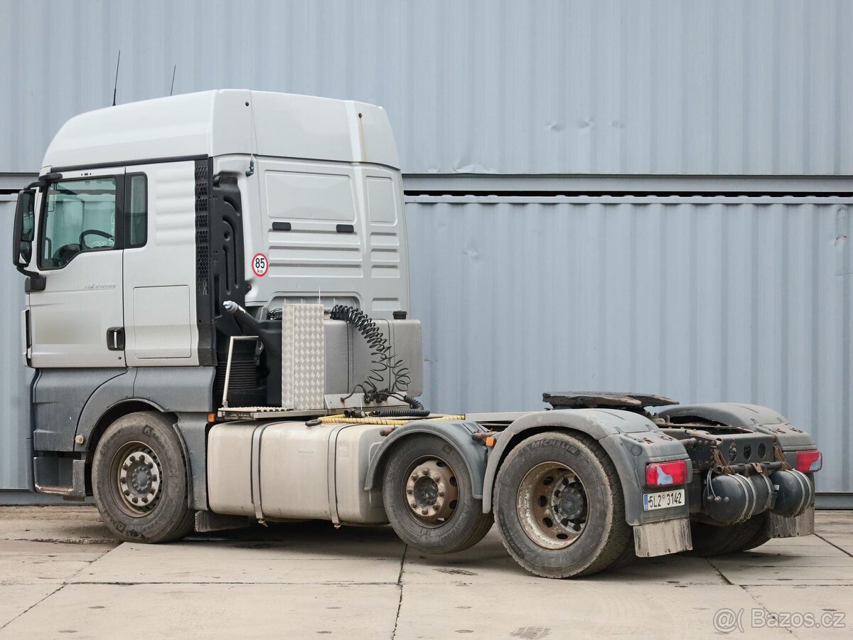 MAN TGX 24.480, 6x2, EURO 6, HYDRAULIKA, AUTOMAT, ZVEDACÍ N - 3