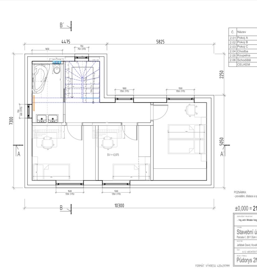 NOVOSTAVBA RODINNÉHO DOMU - PÍŠŤ - 3