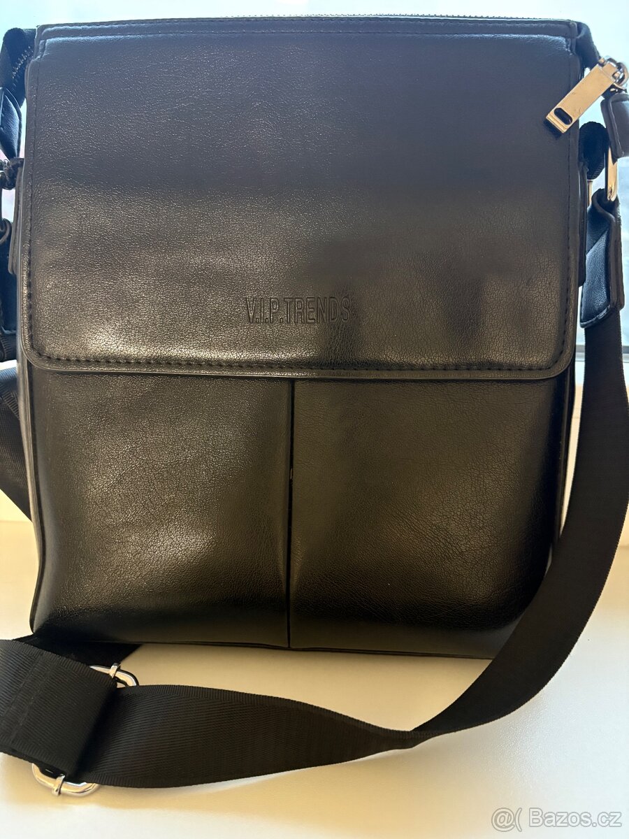 Kožená brašna přes rameno - 3