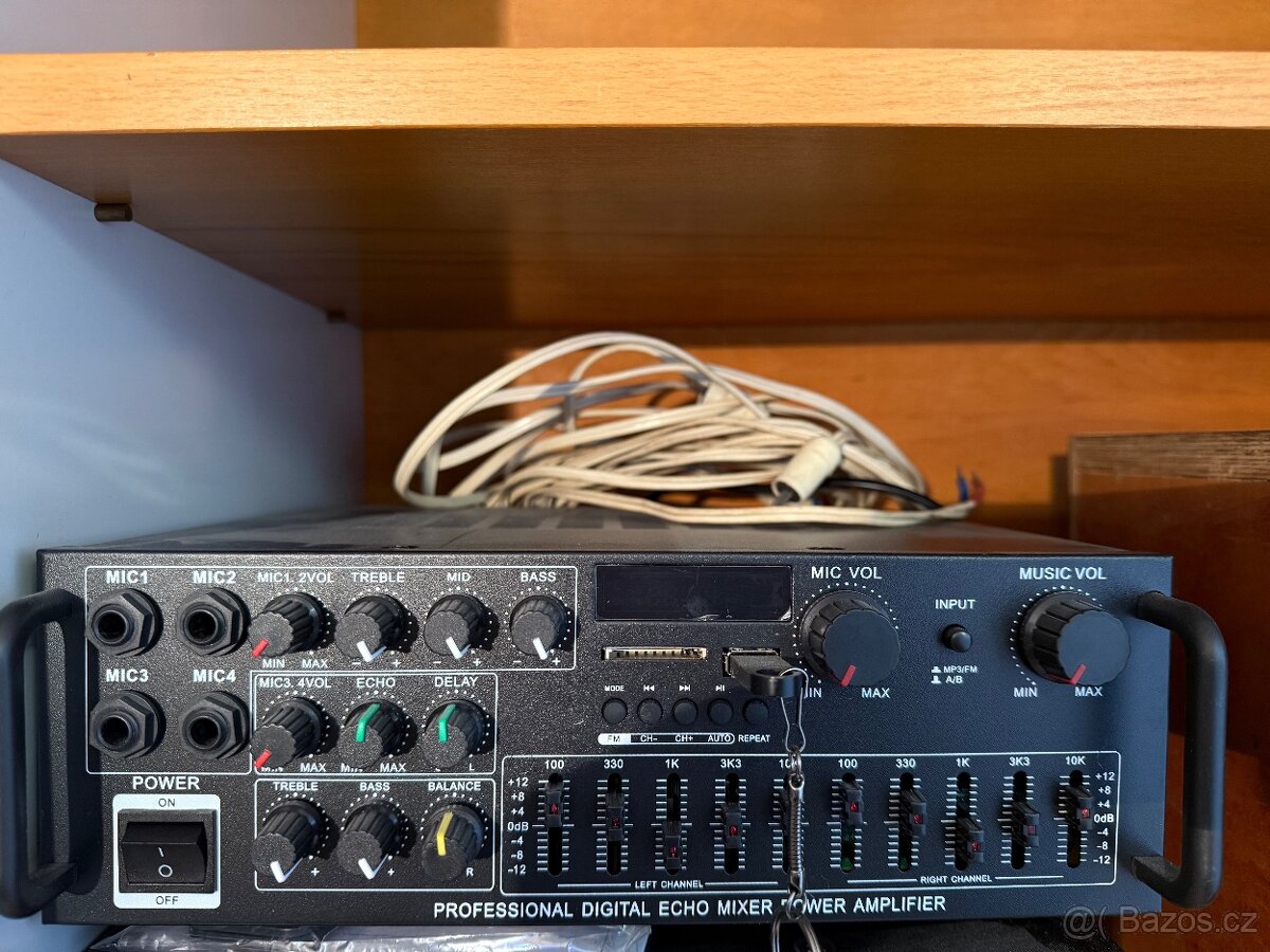 digitální mixážní zesilovač, Sunbuck - 3