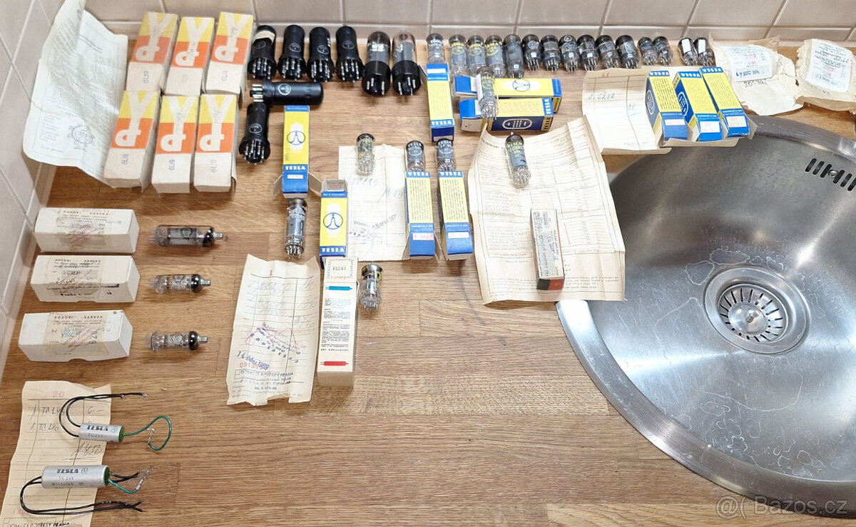 Elektronky a další součástky - 3