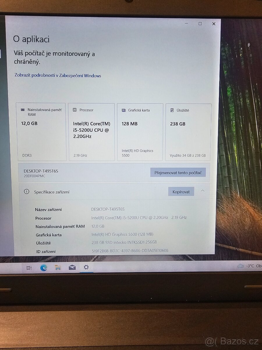Notebook Lenovo Thinkpad E550 - 3