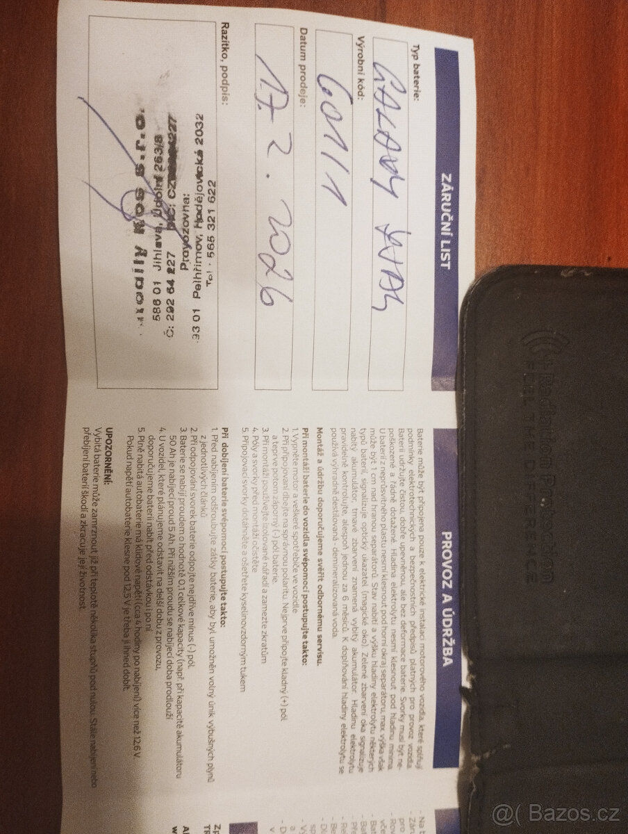 Autobaterie na osobní auto - 3