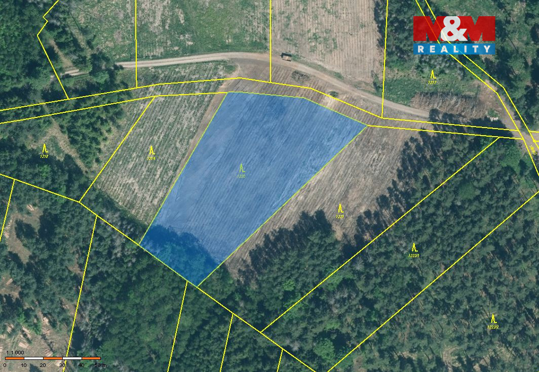 Prodej lesa, 15115 m², Jetětice - 3