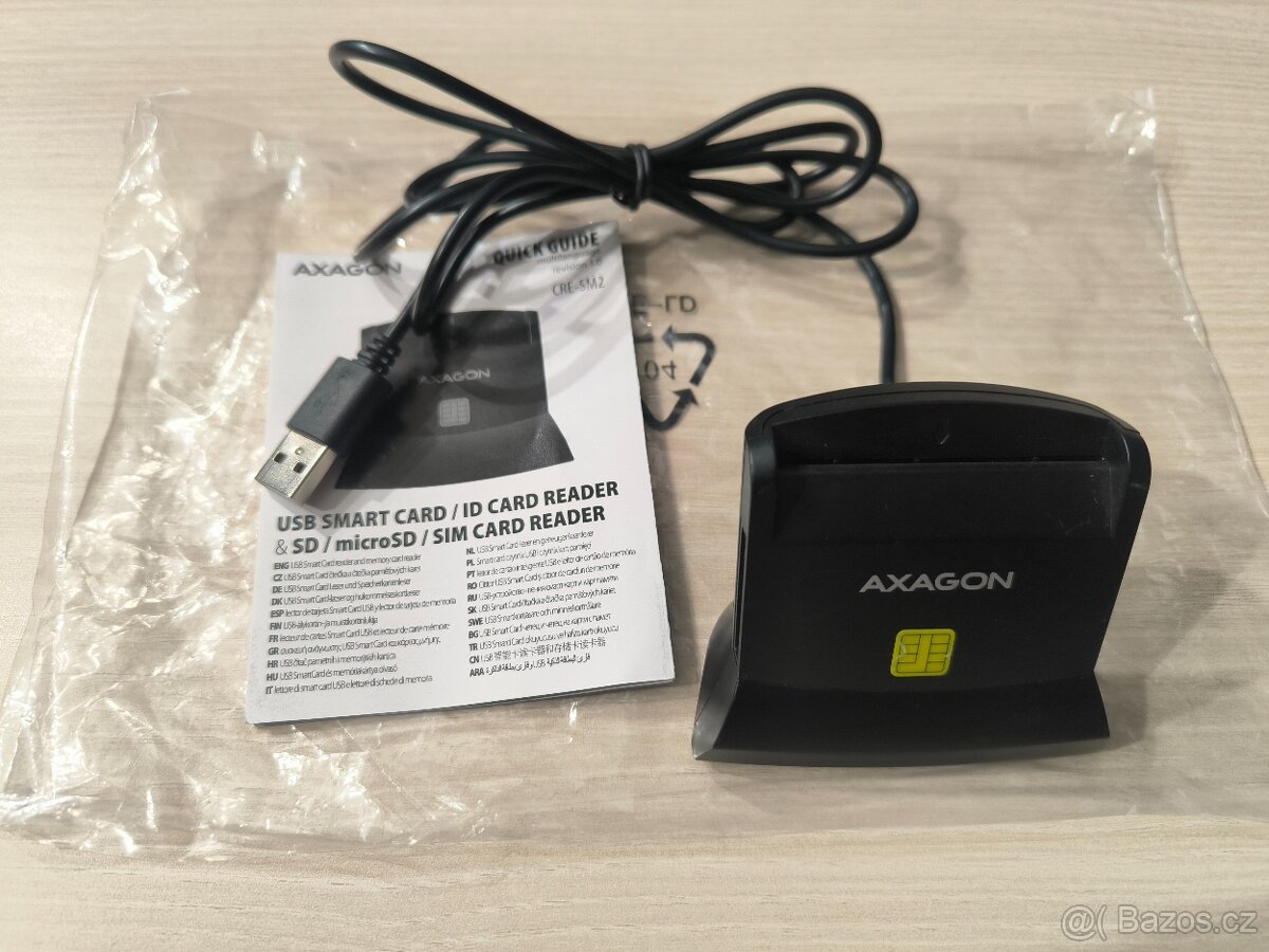 AXAGON Smart card čtečka - 3
