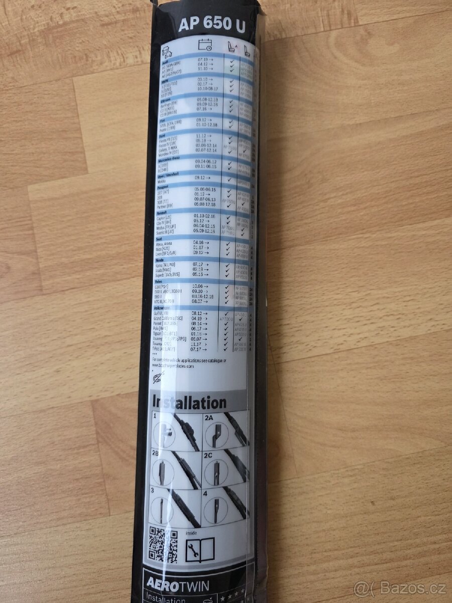 Stěrače Bosch Aerotwin 650+550mm NOVÉ - 3