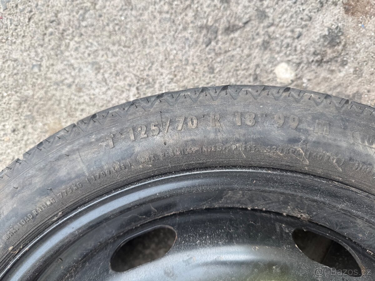 Dojezdové kolo 5x112 r18 - 3