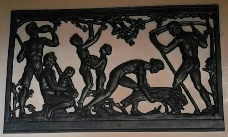 Litinová plastika ART-DEKO II.jakost - 3