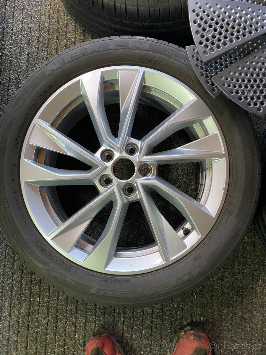 Prodám originální ALU Škoda na letních pneu - 3