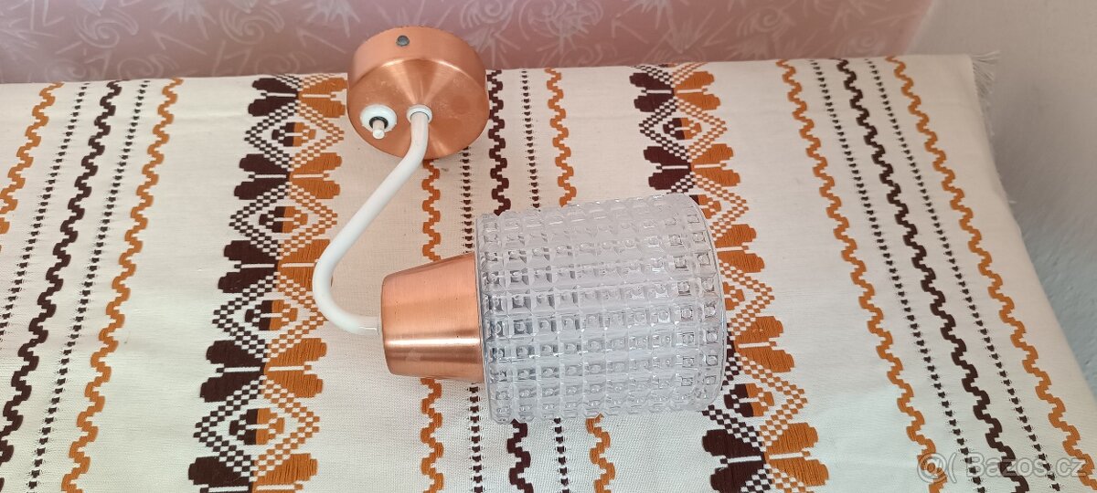 Noční lampička na zeď – vintage 60. léta - 3