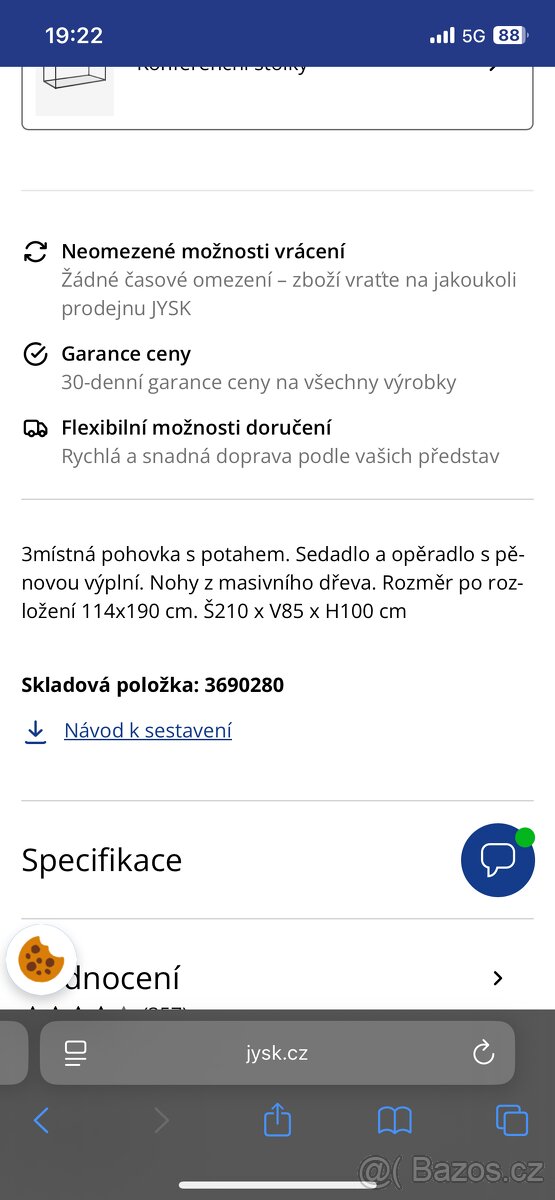 rozkládací gauč - 3