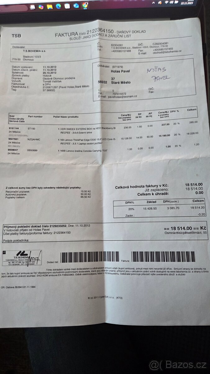 Lenovo thinkpad edge e530 - 3