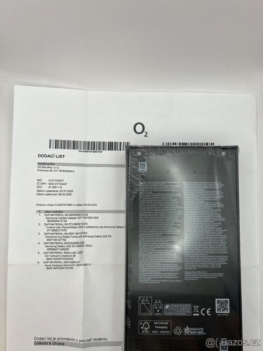 Novy Samsung S25 12/256GB,Icyblue,zaruka - 3