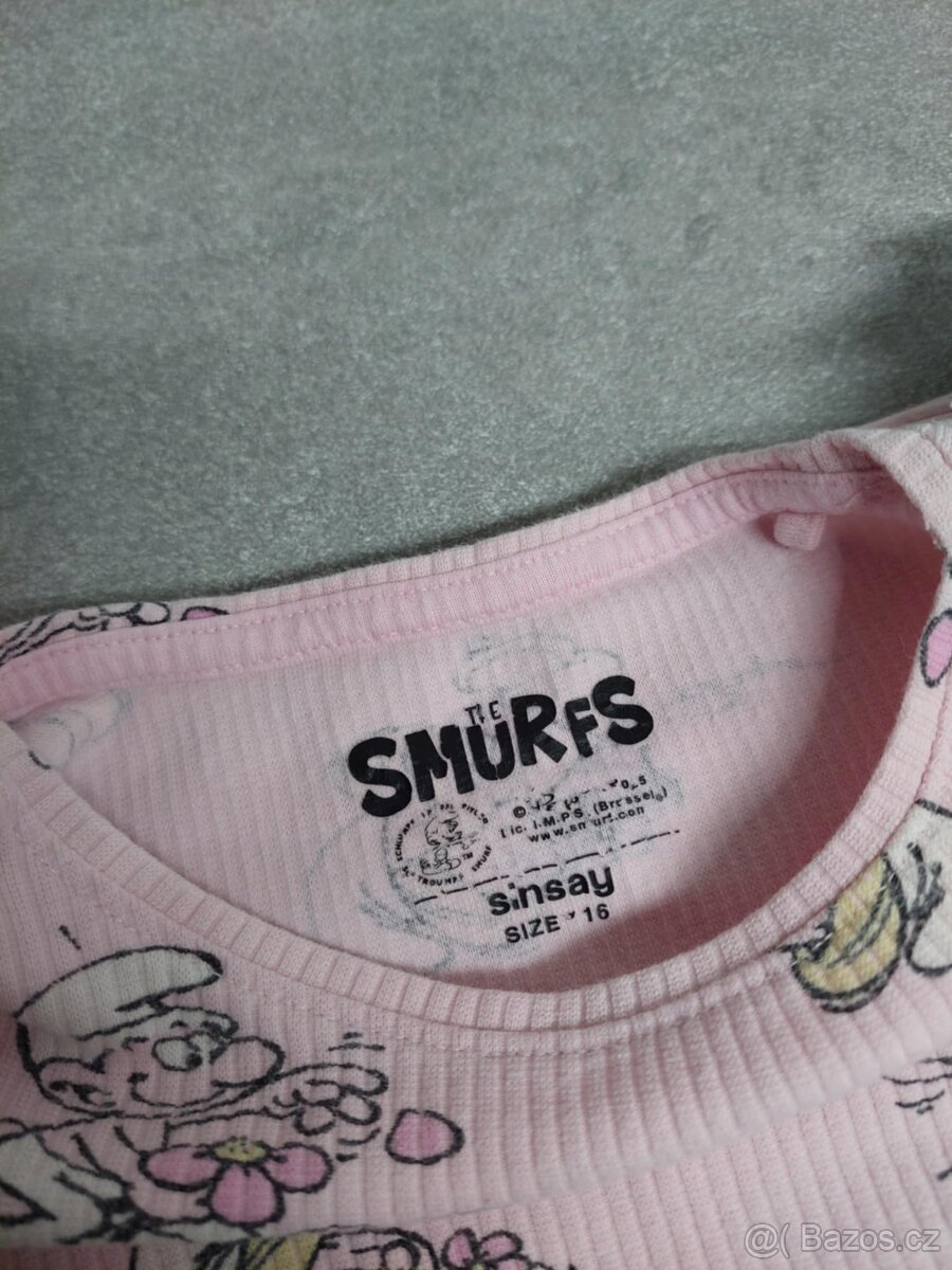 Tričko se Šmoulinkou,vel. 104 - 3
