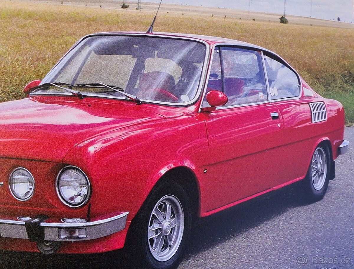 Plechová cedule velká retro 40x30 ŠKODA R 110 - 3