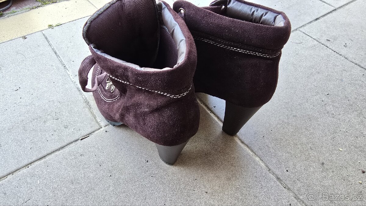 Dánské boty na podpatku - 3