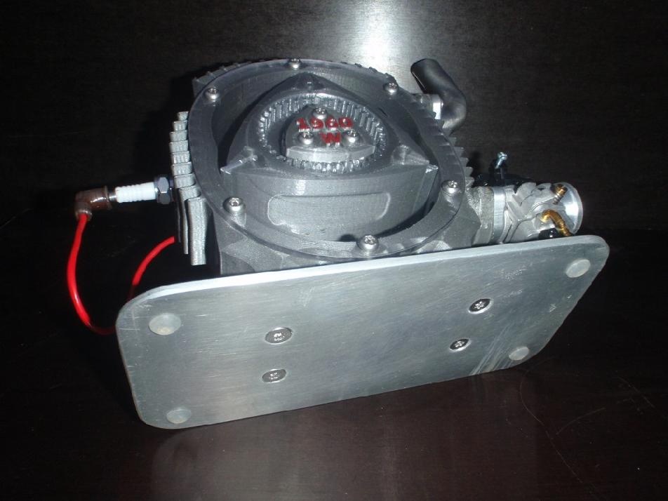 Velký výukový model Wankelova motoru (výška 25cm) - 3