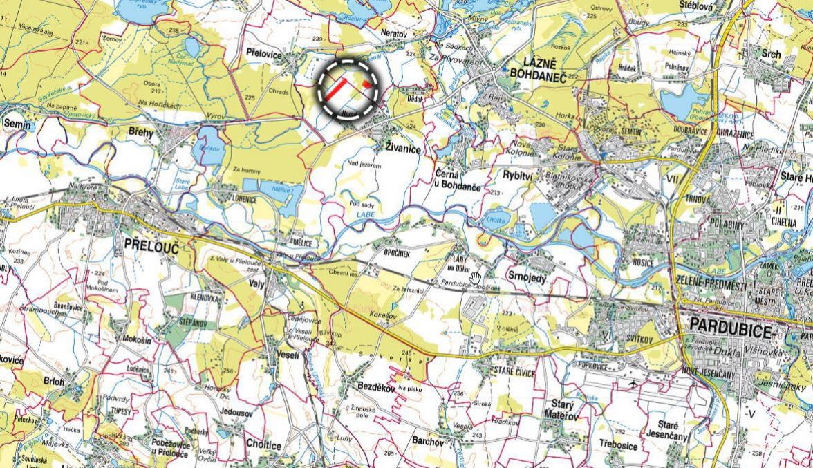 Zemědělská půda, prodej, Neratov, Pardubice - 3