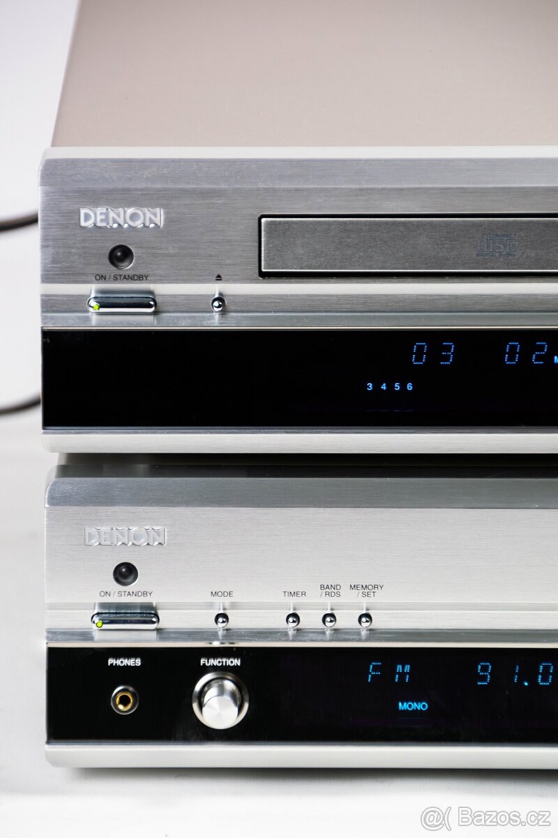 DENON sestava + dálkové / DRA-201S, DCD-201S - 3