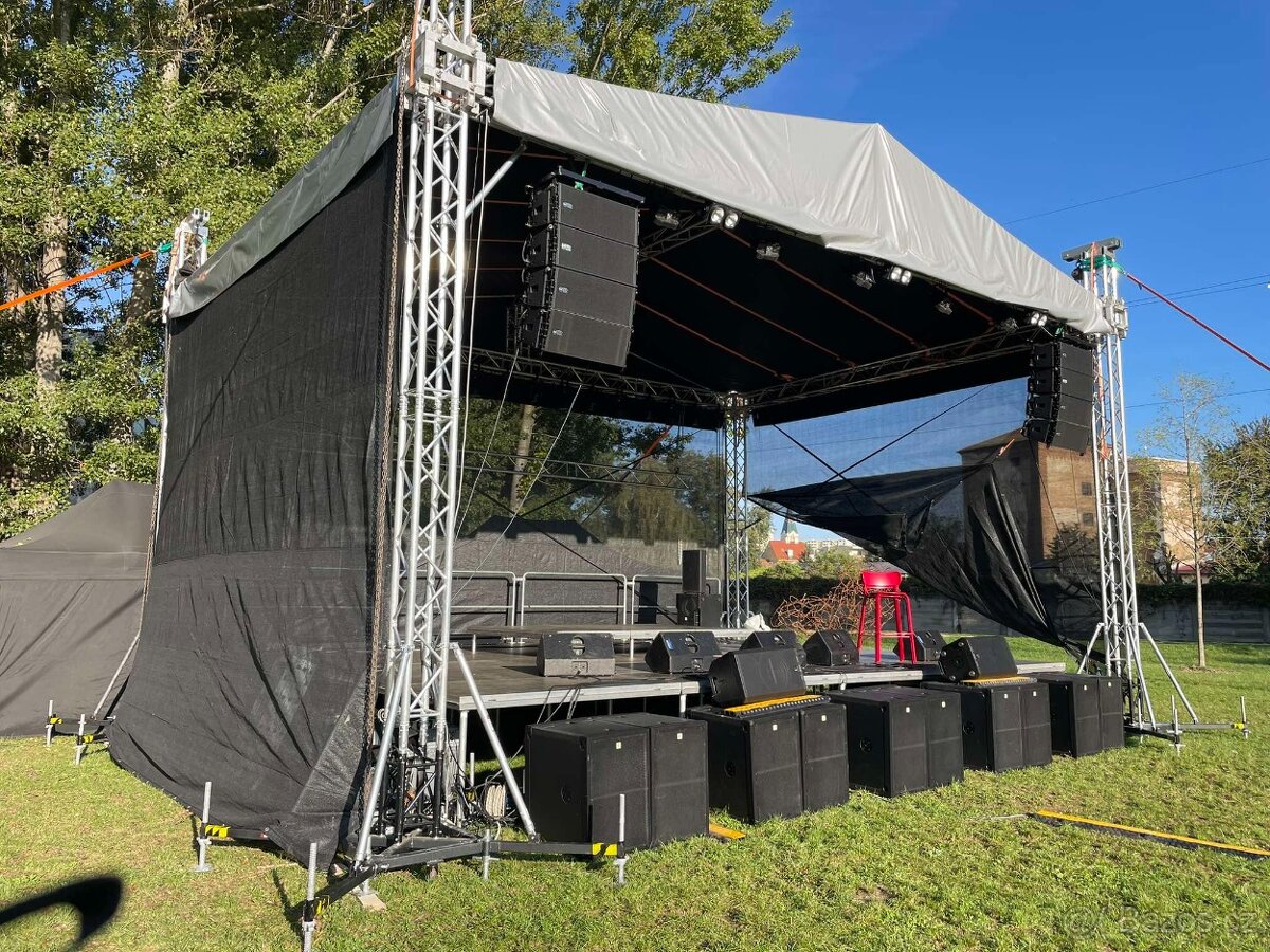 Pronájem STAGE 8x6 metru - 3